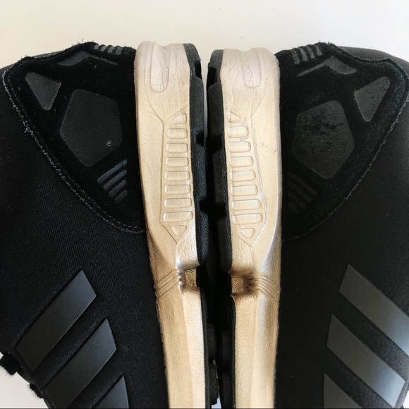 Adidas ZX Flux Black and Rose Gold Copper 7.5 - Picture 4 of 8